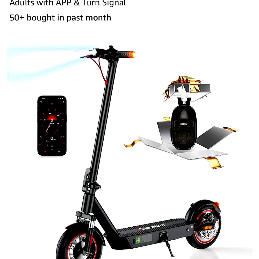 I’m selling an iScooter 110 plus.It goes 25 miles an hour/hr.800w. Used once.